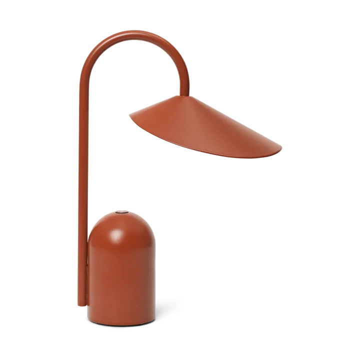 Arum portable lamp - Oxide Red - Ferm Living