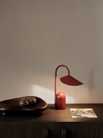 Arum portable lamp - Oxide Red - Ferm Living