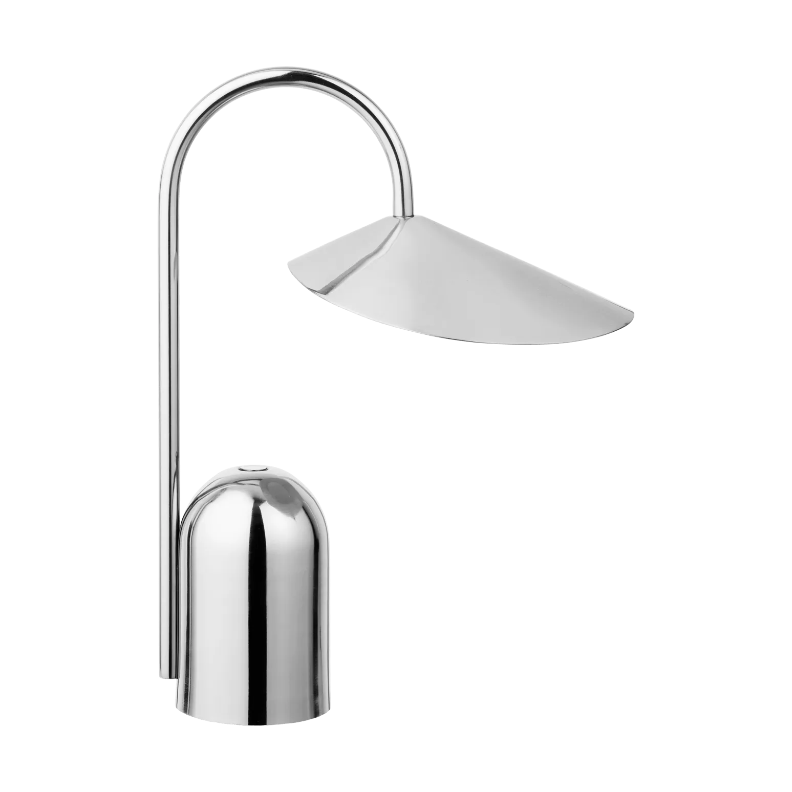 Arum portable lamp, Stainless steel Ferm Living