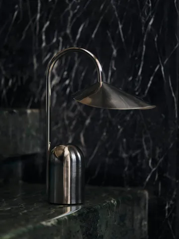 Arum portable lamp - Stainless steel - Ferm Living