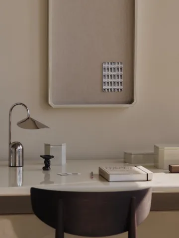 Arum portable lamp - Stainless steel - Ferm Living