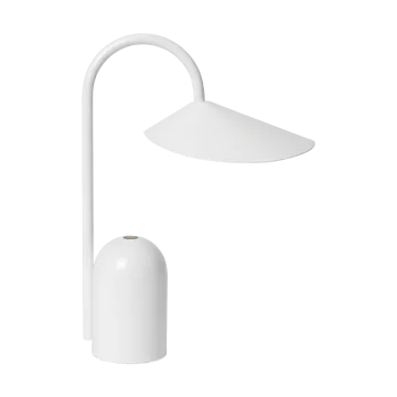 Arum portable lamp - White - Ferm Living