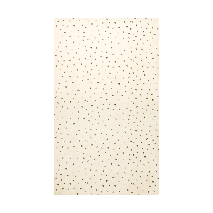 Baies tablecloth 150x240 cm - Natural-dark chocolate - Ferm Living