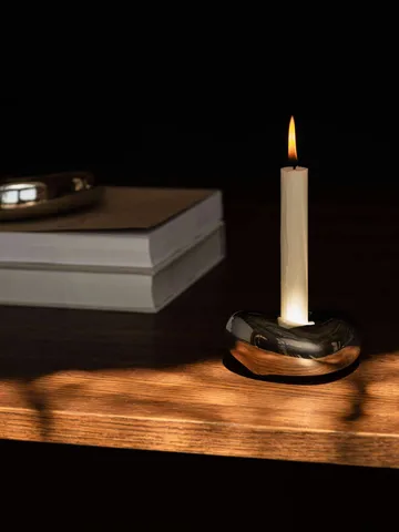 Bellure candleholder - Silver - Ferm Living
