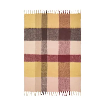 Blur mohair throw - Butter-pale rose, 130x170 cm - Ferm Living