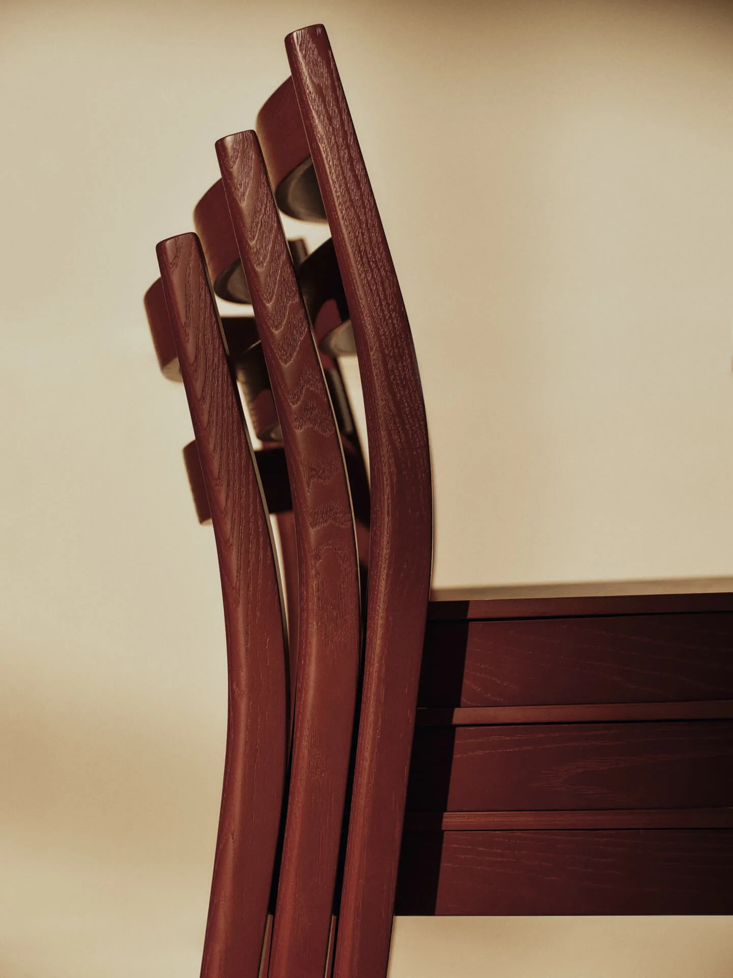 Boda chair, Red brown Ferm Living