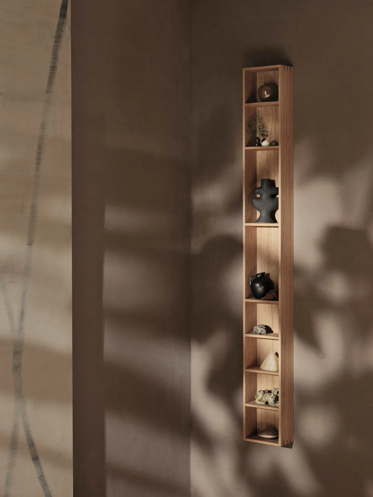 Bon shelf 138x16 cm, Oiled Oak Ferm Living