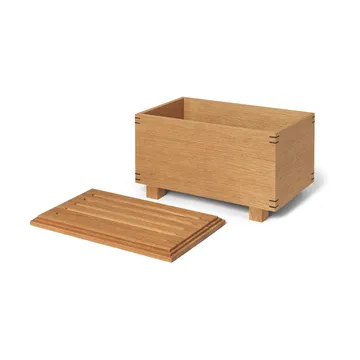 Bon wooden box 19x35 cm - Oiled oak - Ferm Living