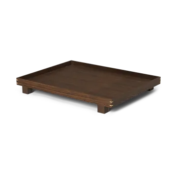 Bon wooden tray large - Smoked oak - Ferm Living