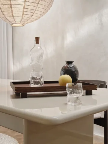 Bon wooden tray large - Smoked oak - Ferm Living