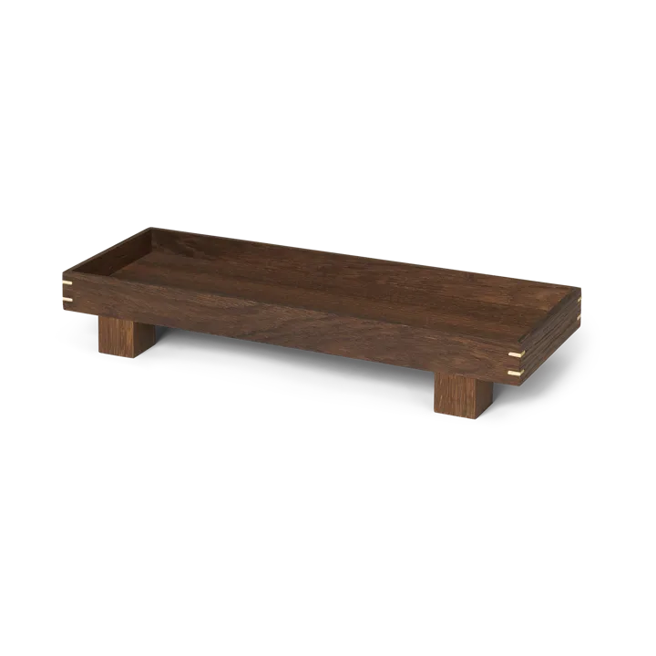 Bon wooden tray X small - Smoked oak - Ferm Living