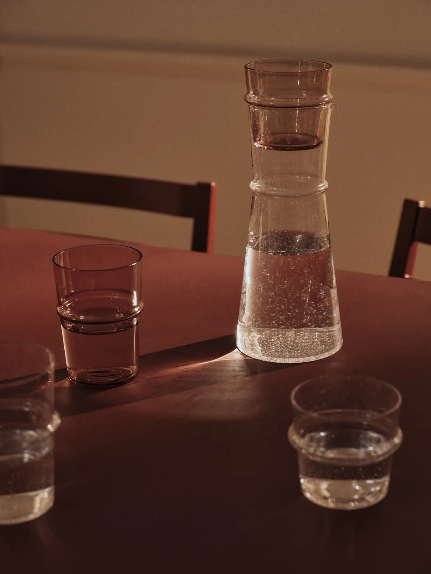 Boya carafe, Clear with bubbles, 1.35 L Ferm Living