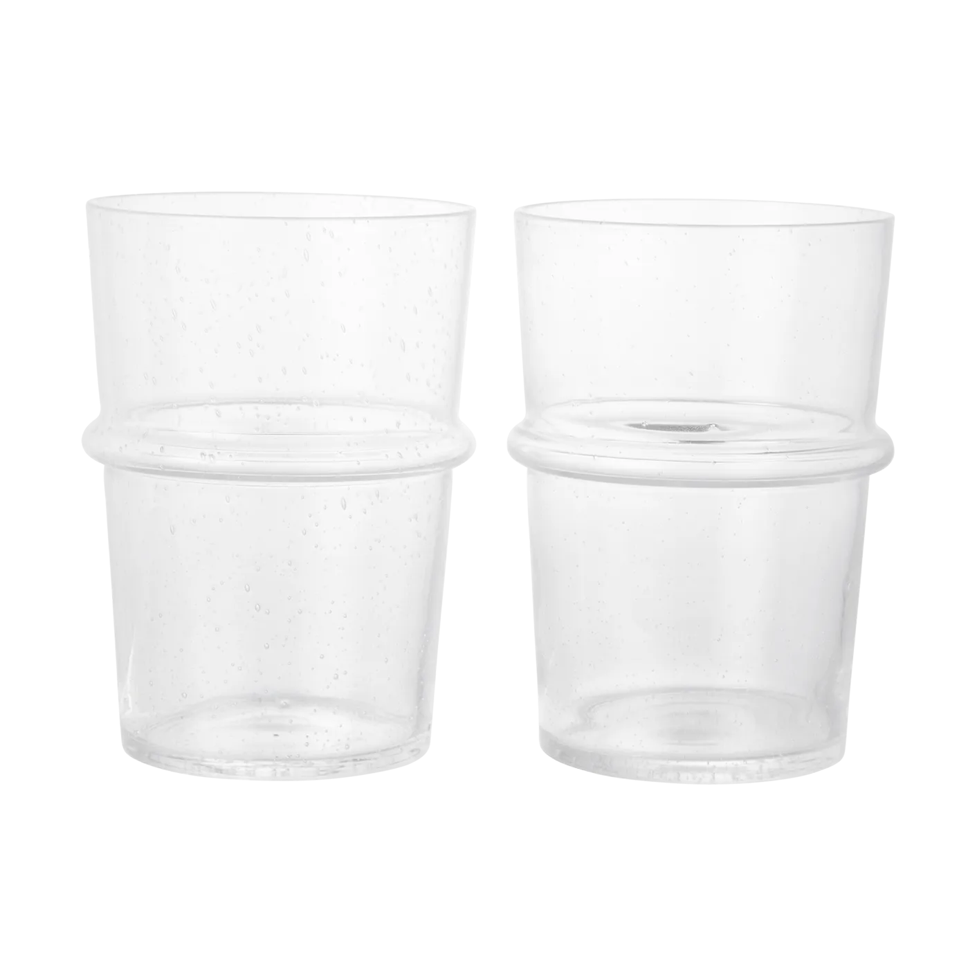 Boya drinking glass tall 45 cl 2-pack, Clear Ferm Living