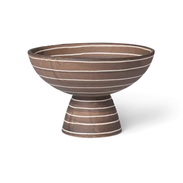 Brura bowl Ø21,5 cm - Coffee-white - Ferm Living