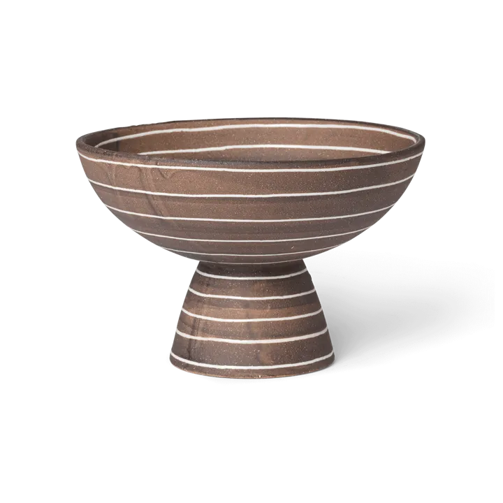 Brura bowl Ø21,5 cm - Coffee-white - Ferm Living