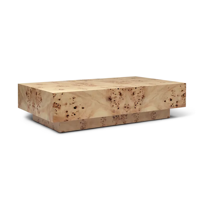 Burl coffee table 70x117x30 cm - Natural - Ferm Living