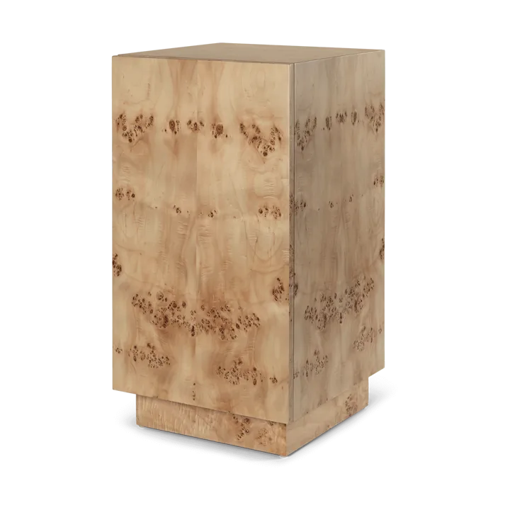 Burl Side Table pedestal - Natural - Ferm Living