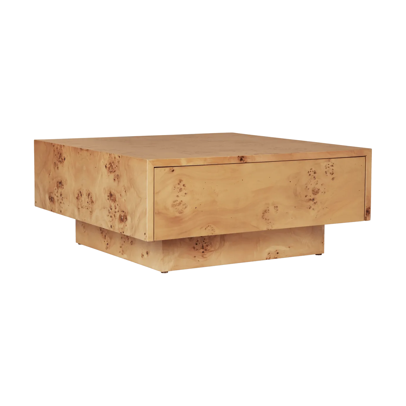 Burl storage coffee table 70x70 cm, Natural Ferm Living