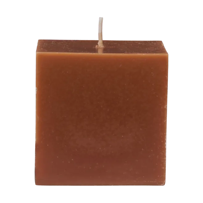 Burren block candle small - Bronze - Ferm Living