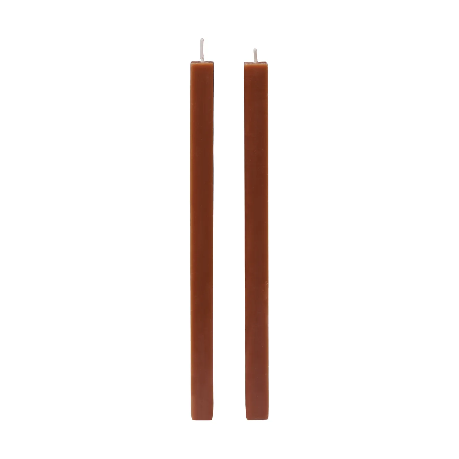 Burren taper candles 2-pack, Bronze Ferm Living