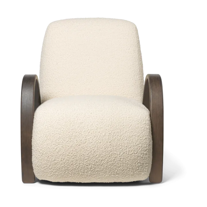 Buur lounge chair Nordic Bouclé - Off-white - Ferm Living