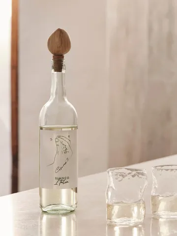 Cairn wine stopper 2-pack - Oak - Ferm Living