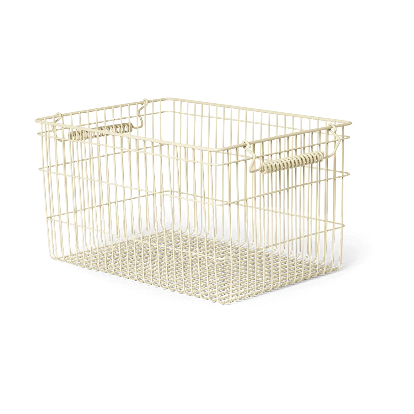 Cala stackable basket 2-pack, Cashmere Ferm Living
