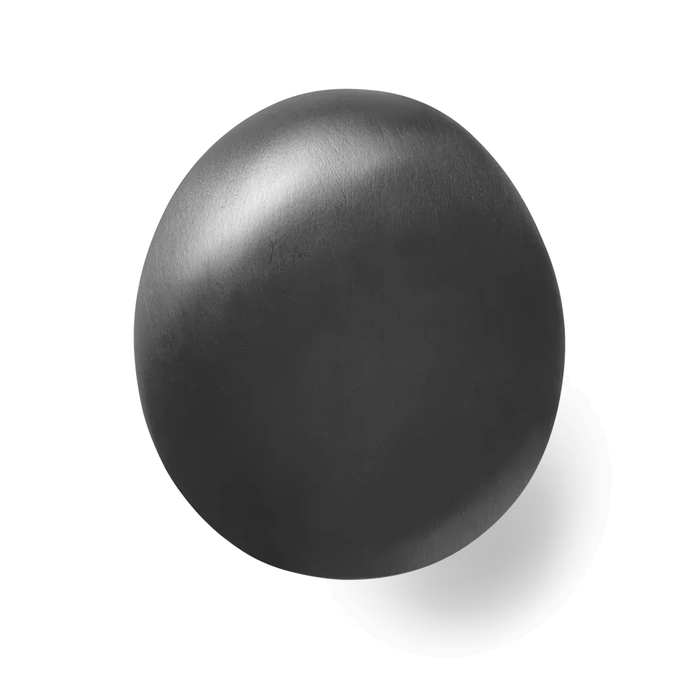 Chanterelle hook, Black brass Ferm Living