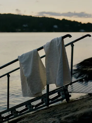Cilla towel - Off-white, 70x140 cm - Ferm Living