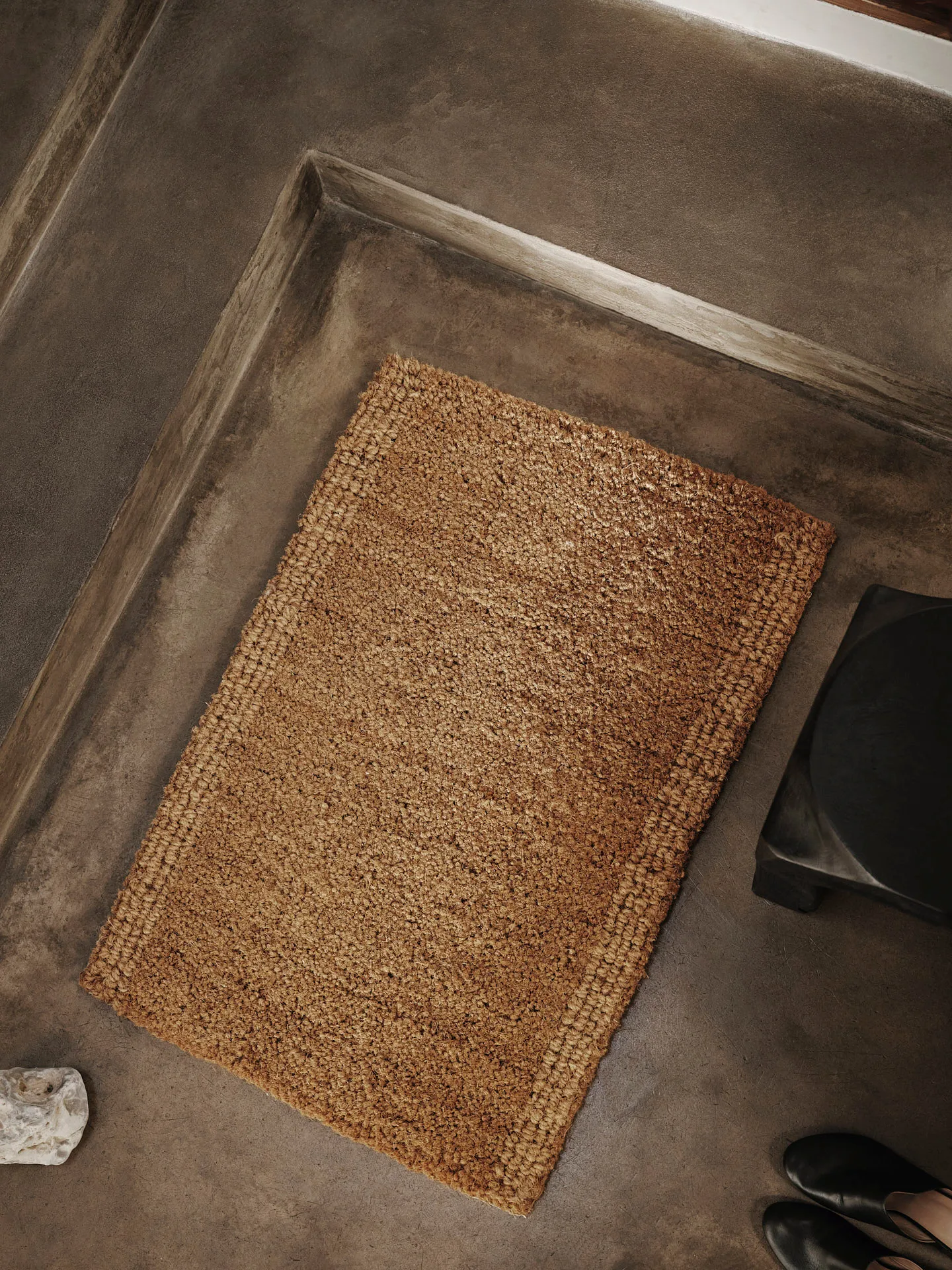 Coir doormat 60x90 cm, Natural Ferm Living