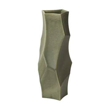 Cueva vase 37 cm - Dark sage - Ferm Living