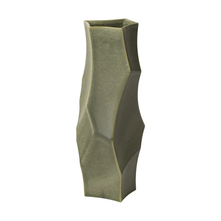 Cueva vase 37 cm - Dark sage - Ferm Living