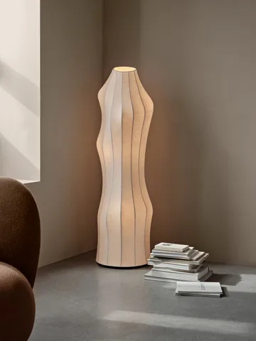 Dae floor lamp 140 cm - White - Ferm Living