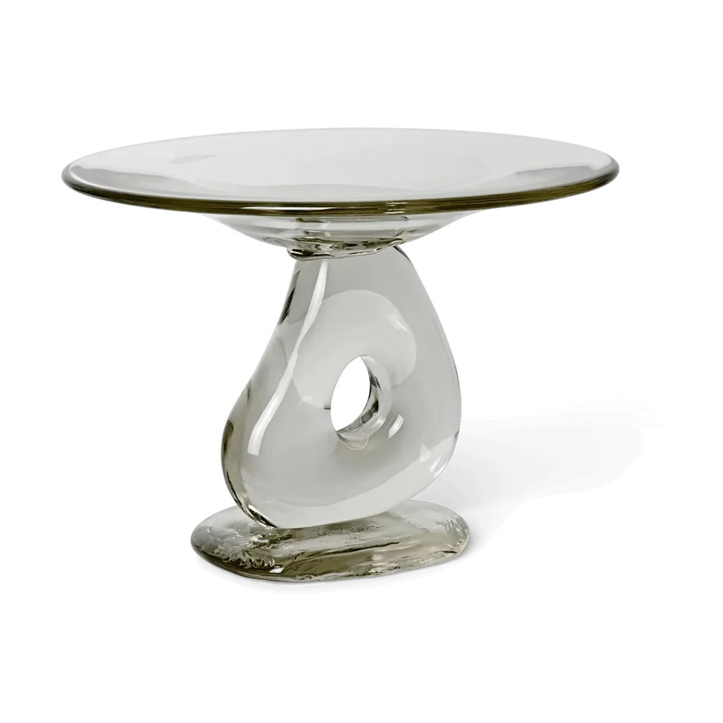 Damo glass centerpiece bowl Ø21 cm, Clear Ferm Living