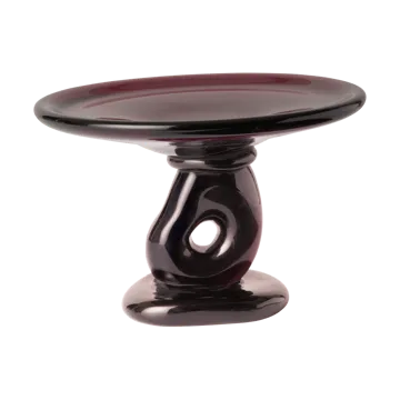 Damo glass centerpiece bowl Ø21 cm - Dark Grape - Ferm Living
