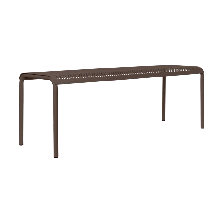 Dapple bench 45x130x39.8 cm - Dark Chocolate - Ferm Living