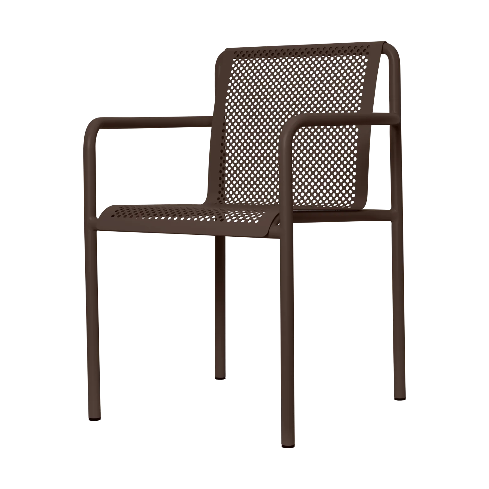 Dapple chair with armrests, Dark Chocolate Ferm Living