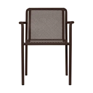 Dapple chair with armrests - Dark Chocolate - Ferm Living