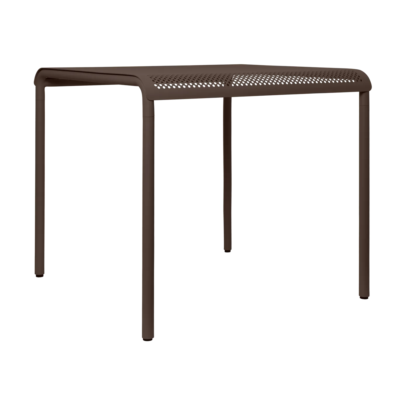 Dapple dining table 80x80 cm, Dark Chocolate Ferm Living