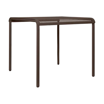 Dapple dining table 80x80 cm - Dark Chocolate - Ferm Living