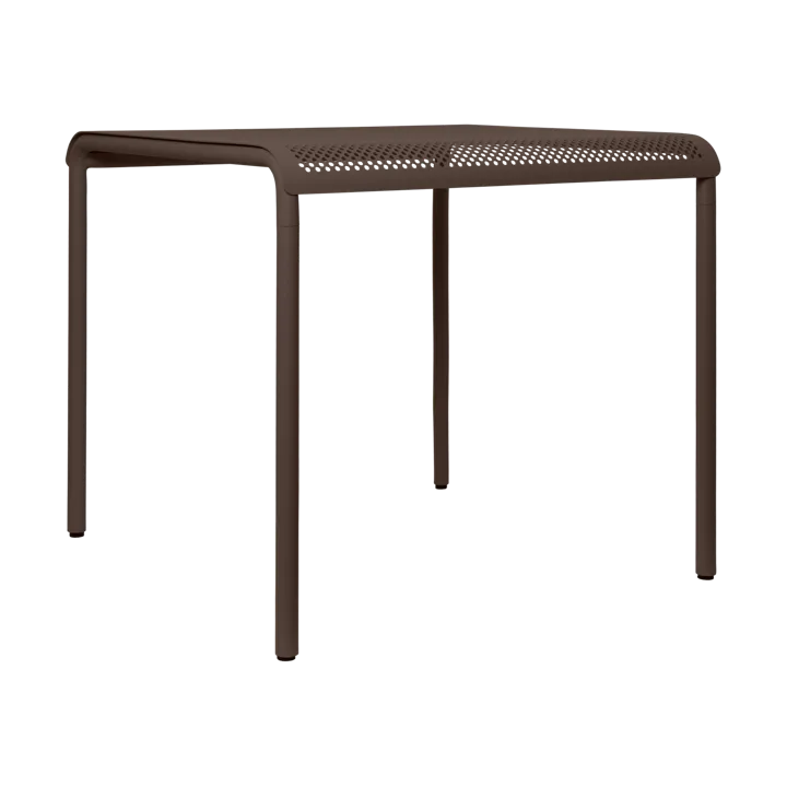 Dapple dining table 80x80 cm - Dark Chocolate - Ferm Living