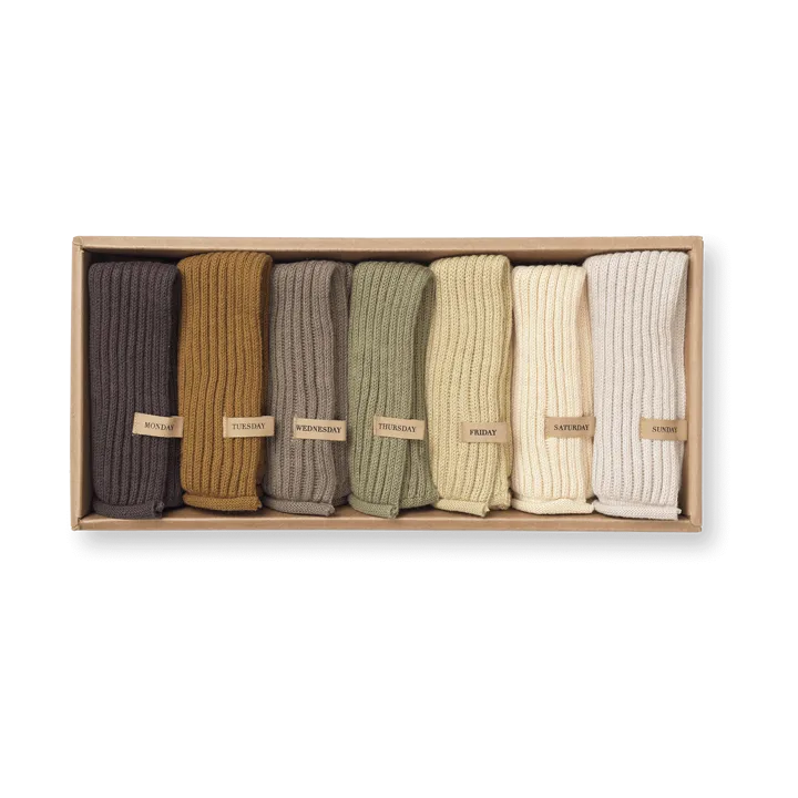 Day cloth 7-pack 26x26 cm - Calm - Ferm Living