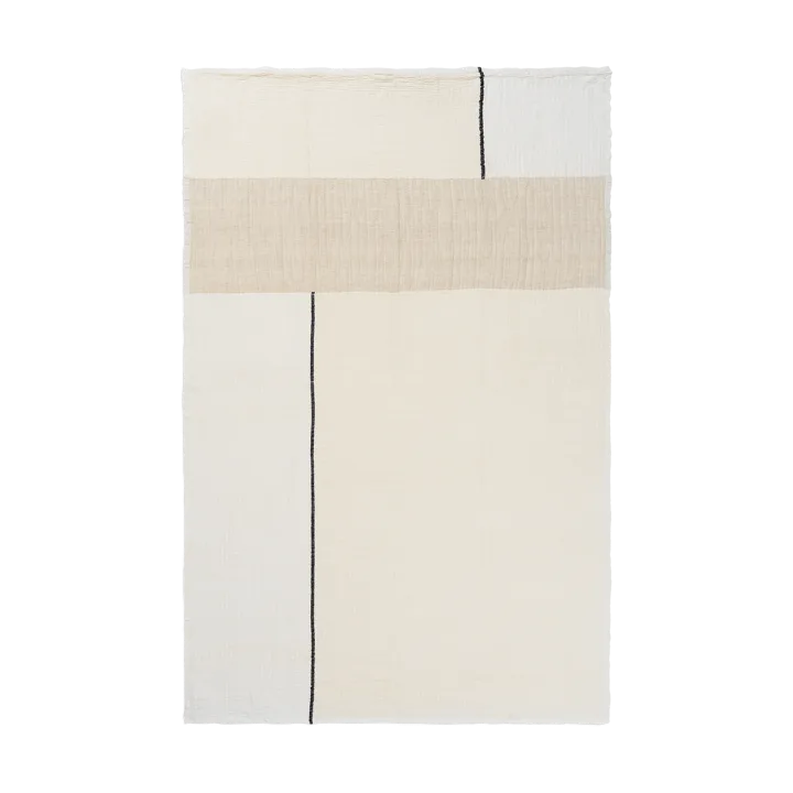 Dela blanket 120x170 cm - Natural-Off-white - Ferm Living