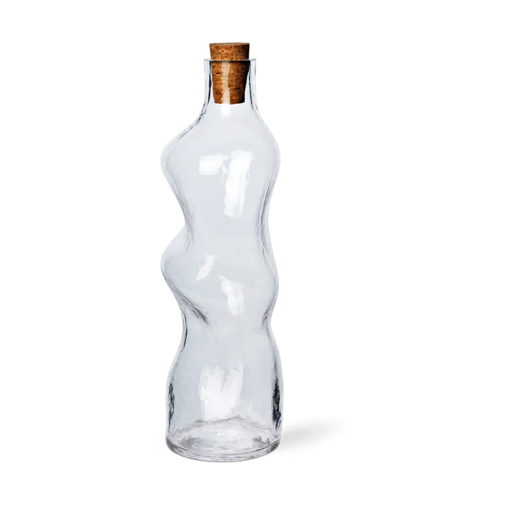 Dimple carafe 1 L - Clear - Ferm Living