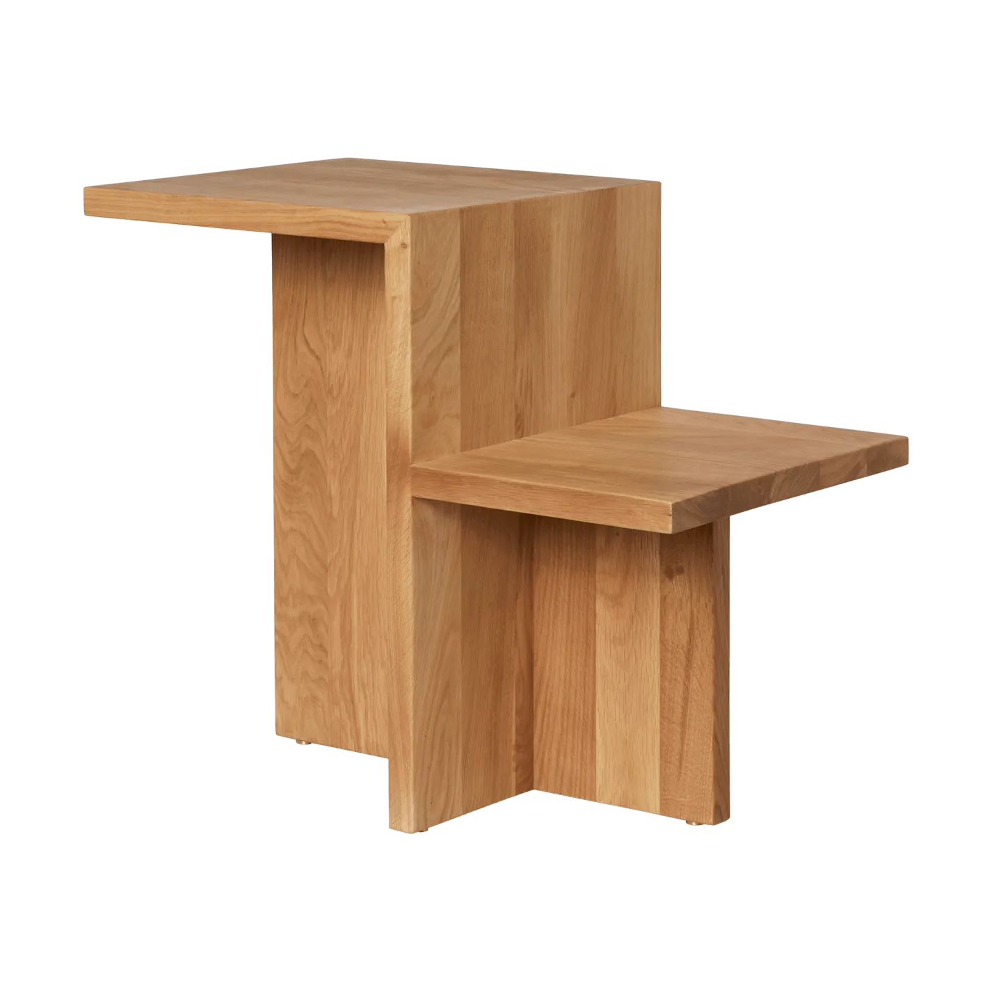 Distinct side table 59,5x35x50 cm, Natural oak Ferm Living