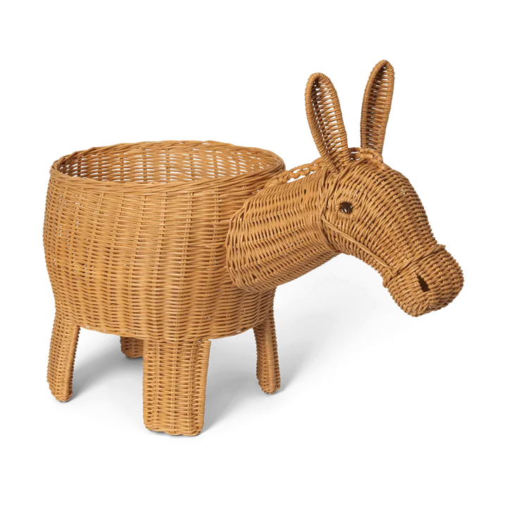 Donkey storage basket 49x35x66 cm - Natural - Ferm Living