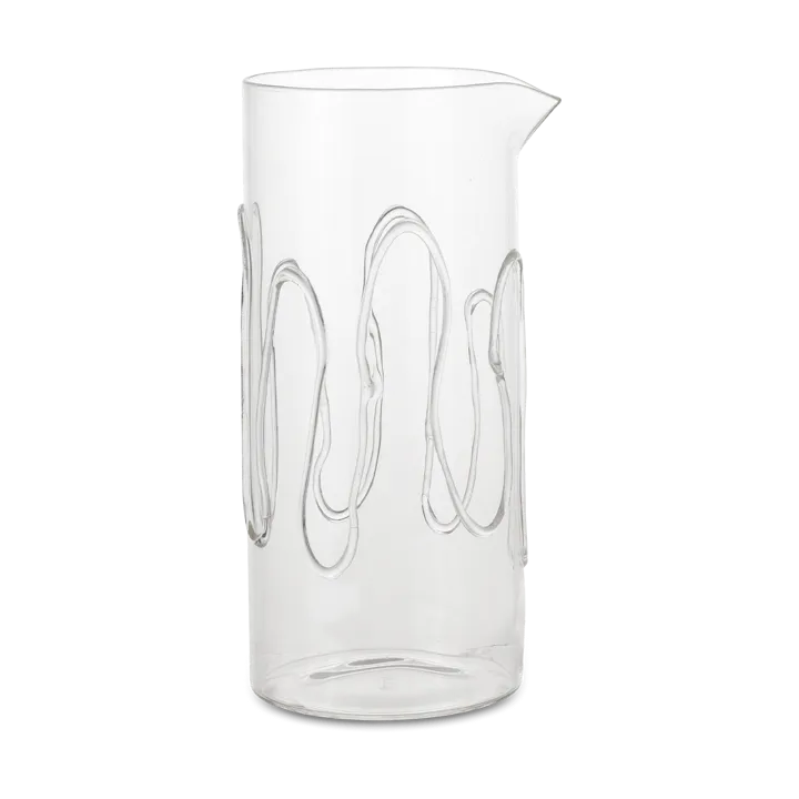 Doodle carafe 1.2 L - Clear - Ferm Living