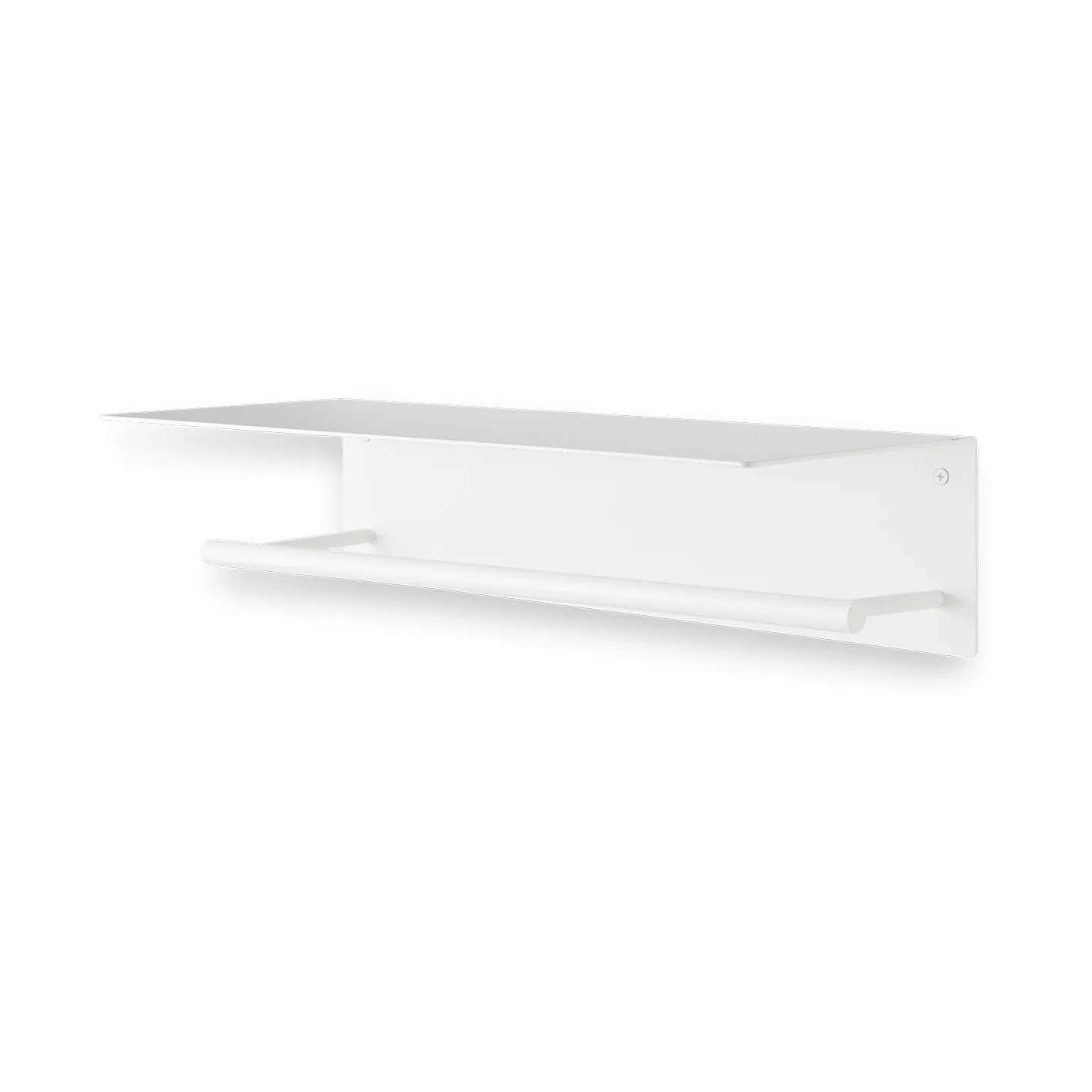 Dora towel hanger with shelf, White Ferm Living