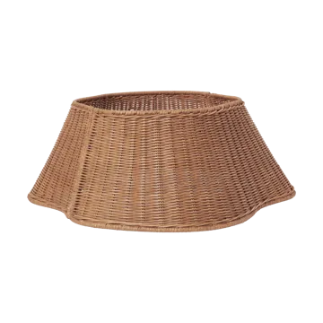 Drape braided tree skirt Christmas tree basket - Natural - Ferm Living