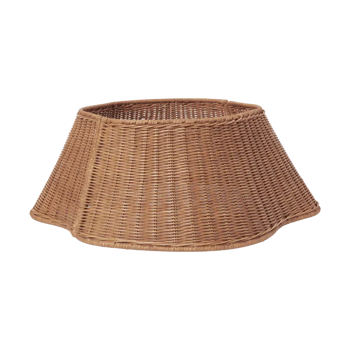 Drape braided tree skirt Christmas tree basket - Natural - Ferm Living